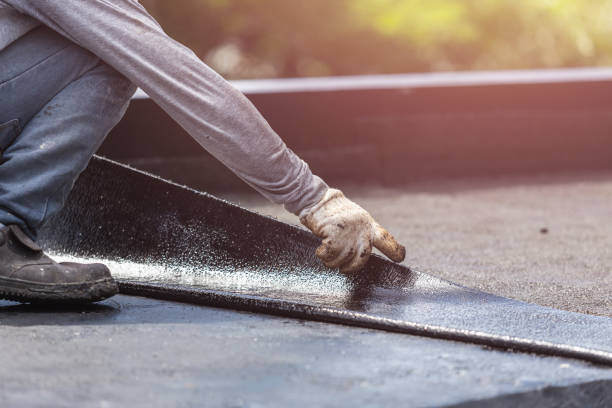 Professional Emergency Waterproofing technician working in Pickett, WI